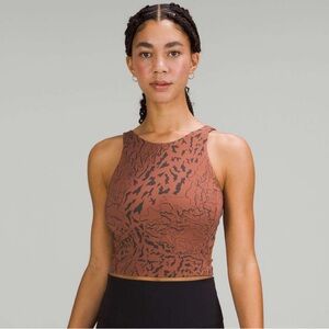 lululemon athletica Align High-Neck Tank Top - Camo Contour Jacquard